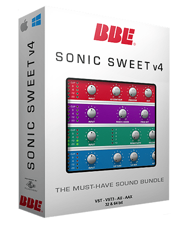 BBE Sound Sonic Sweet v4.3.0 / v4.0.1 WiN MacOSX
